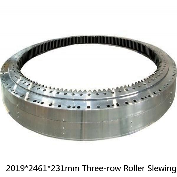 2019*2461*231mm Three-row Roller Slewing Bearing 130.45.2240