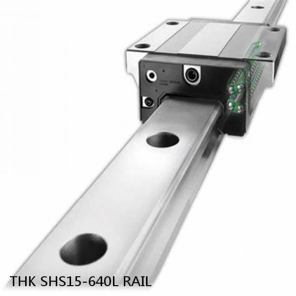 SHS15-640L RAIL THK Linear Bearing,Linear Motion Guides,Global Standard Caged Ball LM Guide (SHS),Standard Rail (SHS) #1 small image
