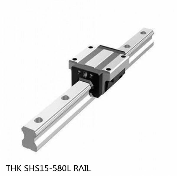 SHS15-580L RAIL THK Linear Bearing,Linear Motion Guides,Global Standard Caged Ball LM Guide (SHS),Standard Rail (SHS) #1 small image