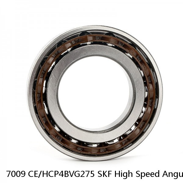 7009 CE/HCP4BVG275 SKF High Speed Angular Contact Ball Bearings #1 small image