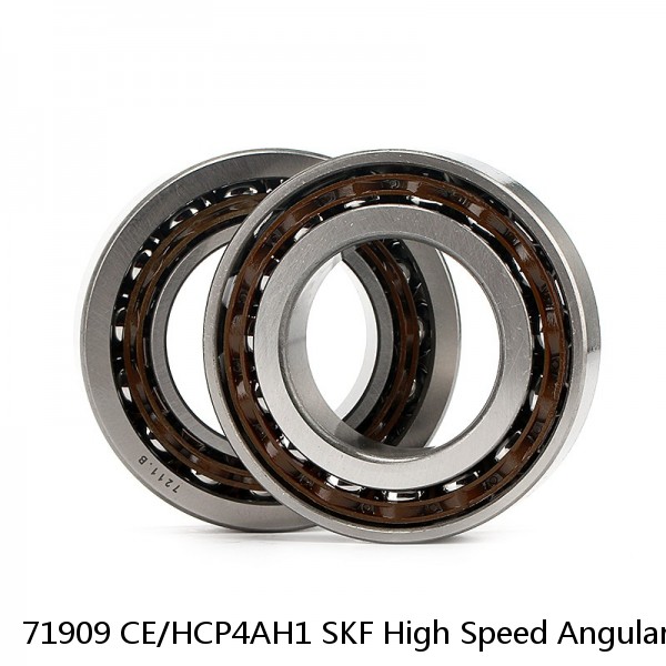 71909 CE/HCP4AH1 SKF High Speed Angular Contact Ball Bearings #1 small image
