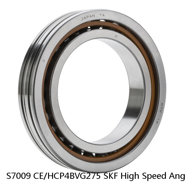 S7009 CE/HCP4BVG275 SKF High Speed Angular Contact Ball Bearings #1 small image