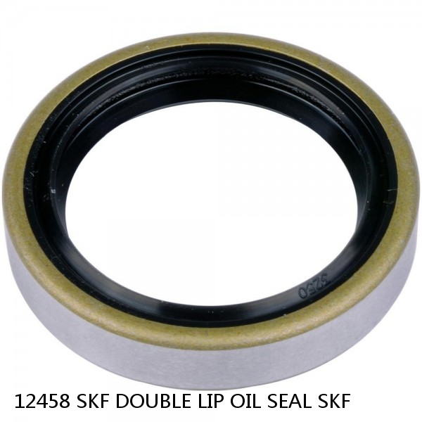 12458 SKF DOUBLE LIP OIL SEAL SKF #1 small image