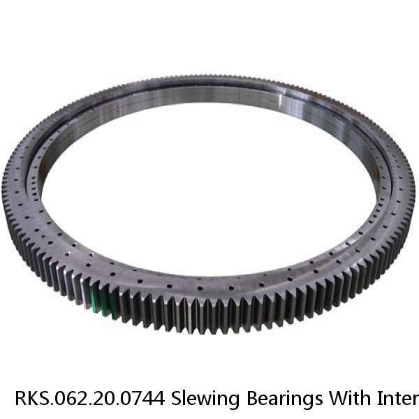 RKS.062.20.0744 Slewing Bearings With Internal Gear Teeth #1 small image