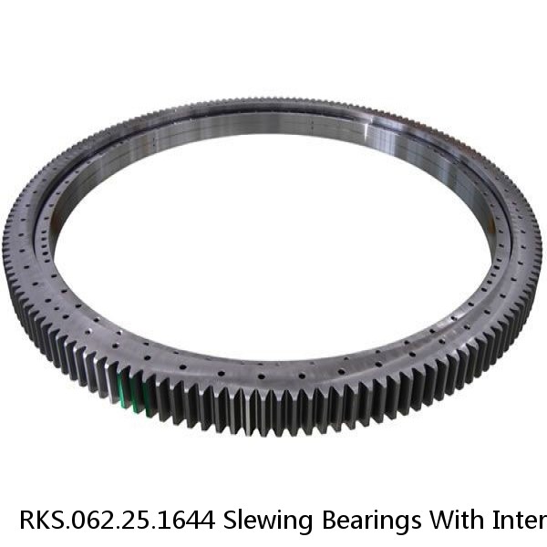 RKS.062.25.1644 Slewing Bearings With Internal Gear Teeth #1 small image