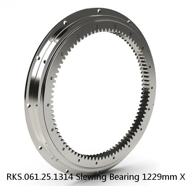 RKS.061.25.1314 Slewing Bearing 1229mm X 1448mm X 68mm