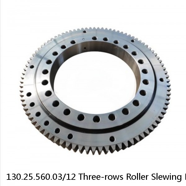 130.25.560.03/12 Three-rows Roller Slewing Bearing #1 small image