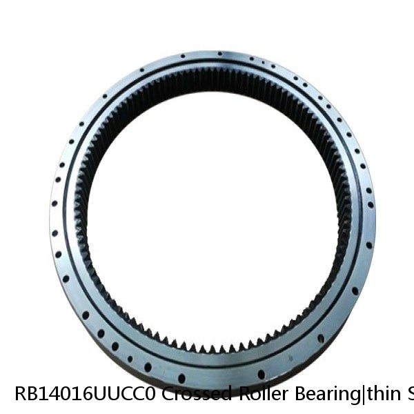 RB14016UUCC0 Crossed Roller Bearing|thin Section Slewing Bearing140x175x16mm #1 small image