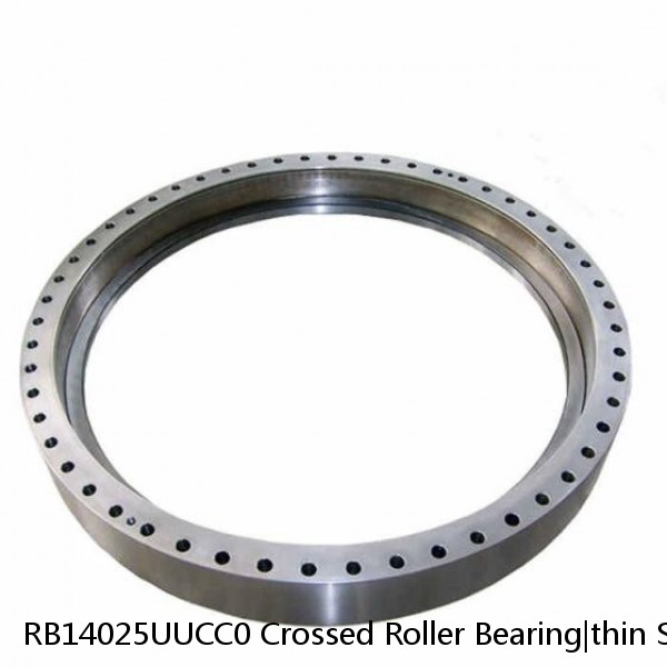 RB14025UUCC0 Crossed Roller Bearing|thin Section Slewing Bearing140x200x25mm #1 small image