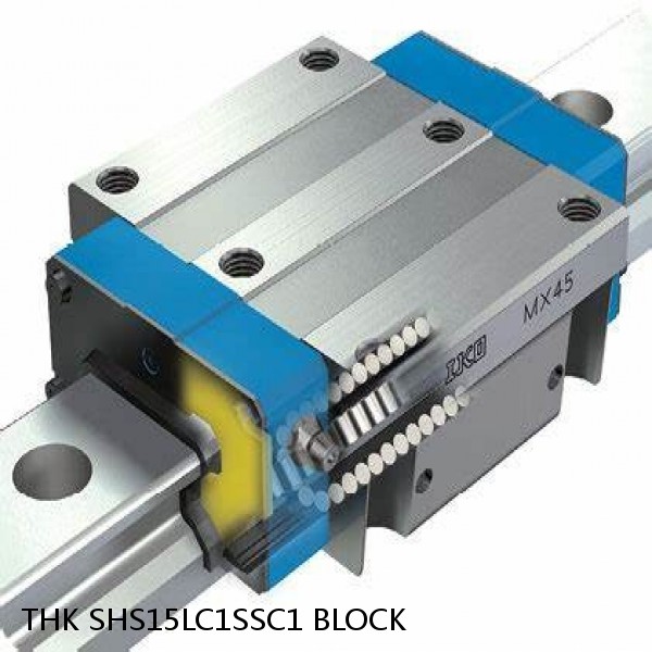 SHS15LC1SSC1 BLOCK THK Linear Bearing,Linear Motion Guides,Global Standard Caged Ball LM Guide (SHS),SHS-LC Block #1 image