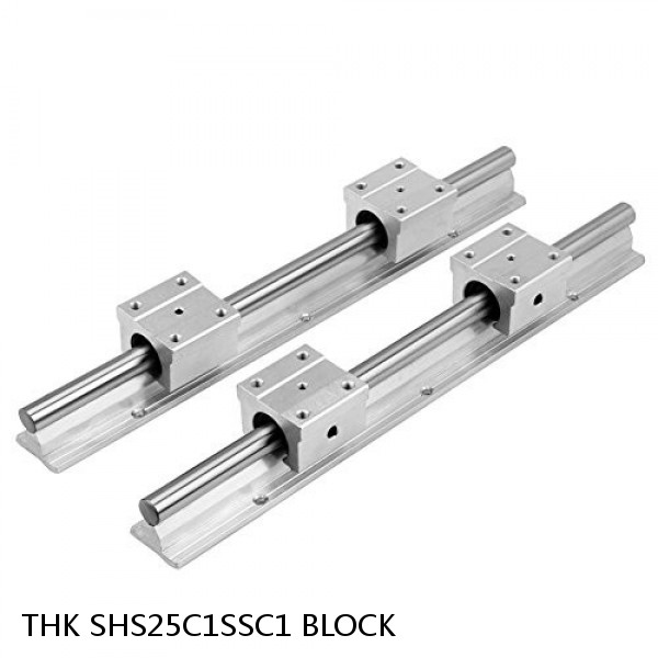 SHS25C1SSC1 BLOCK THK Linear Bearing,Linear Motion Guides,Global Standard Caged Ball LM Guide (SHS),SHS-C Block #1 image