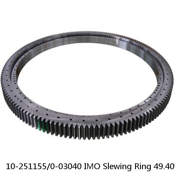 10-251155/0-03040 IMO Slewing Ring 49.409inchx41.535inchx2.48inch #1 image