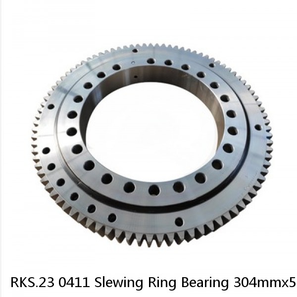 RKS.23 0411 Slewing Ring Bearing 304mmx518mmx56mm #1 image