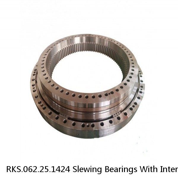 RKS.062.25.1424 Slewing Bearings With Internal Gear Teeth #1 image