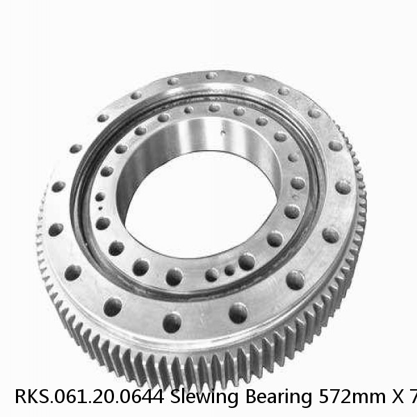 RKS.061.20.0644 Slewing Bearing 572mm X 742.8mm X 56mm #1 image