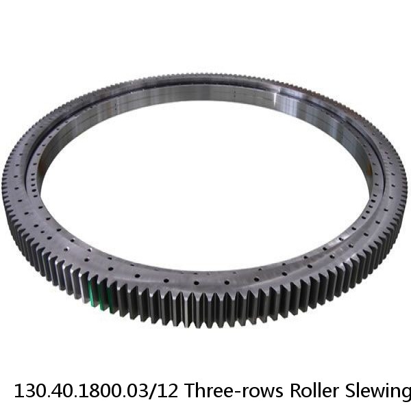 130.40.1800.03/12 Three-rows Roller Slewing Bearing #1 image