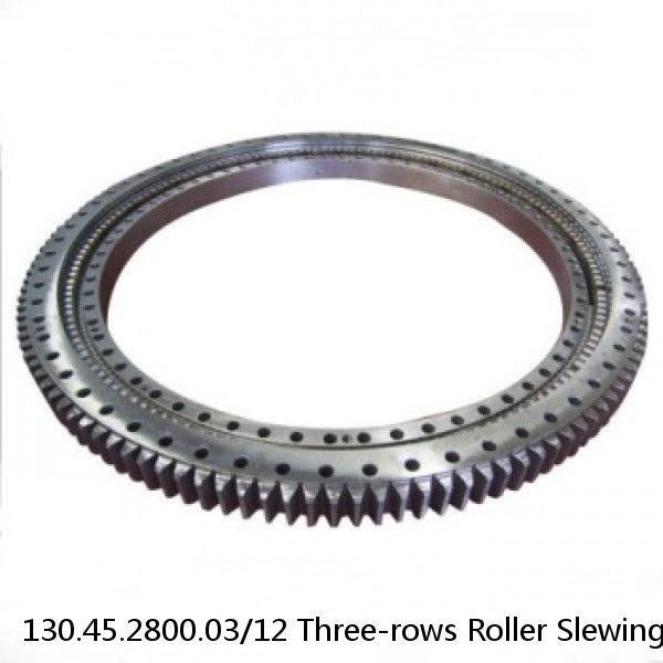 130.45.2800.03/12 Three-rows Roller Slewing Bearing #1 image