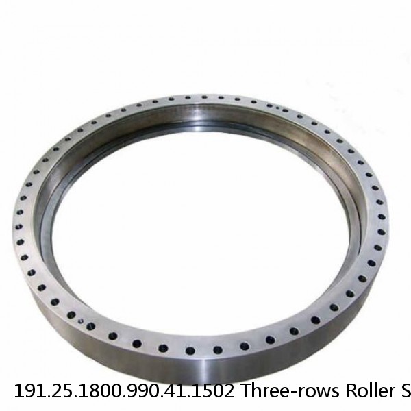 191.25.1800.990.41.1502 Three-rows Roller Slewing Bearing #1 image