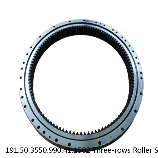 191.50.3550.990.41.1502 Three-rows Roller Slewing Bearing #1 image