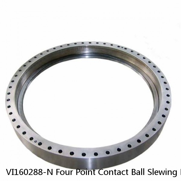 VI160288-N Four Point Contact Ball Slewing Bearing #1 image